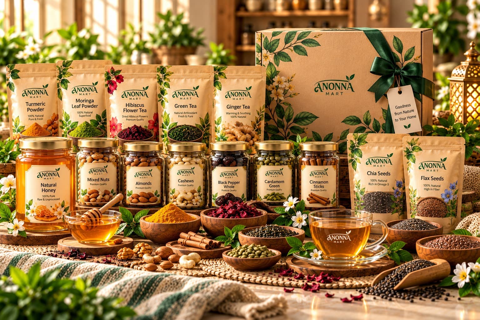 Anonna Mart pantry products selected for the special offer